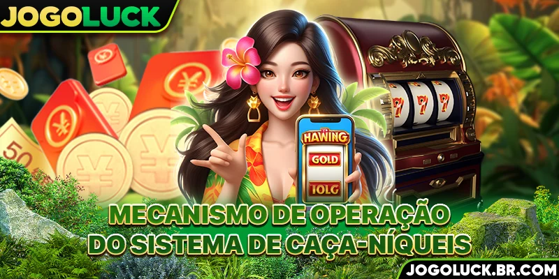 Mecanismo de operação do sistema de caça-níqueis