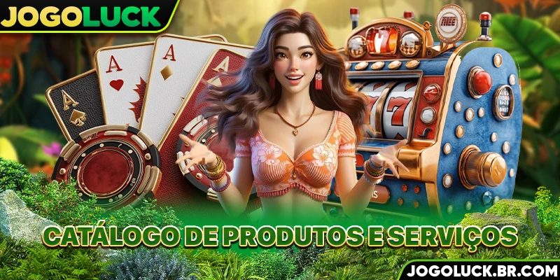 Catálogo de produtos e serviços